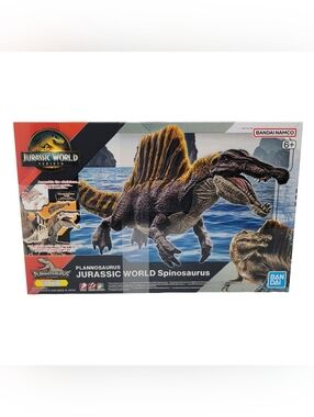 Jurassic World Rebirth Spinosaurus Plannosaurus Dinosaur Model Kit Bandai